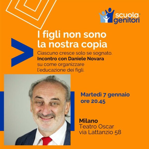 Daniele Novara Scuola Genitori di Milano, 7 gennaio 2025