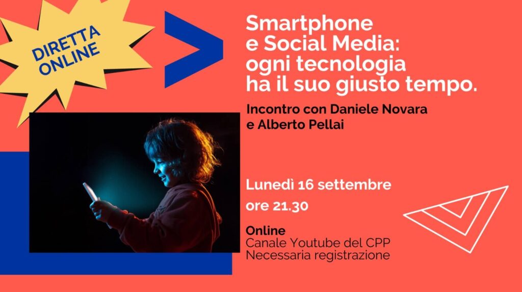 Daniele Novara e Alberto Pellai in un incontro in diretta online dedicato alla petizione "Smartphone e Social Media: ogni tecnologia ha il suo giusto tempo", lunedì 16 settembre 2024 alle 21.30