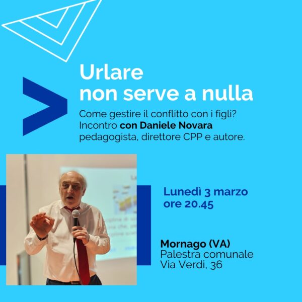 Daniele Novara a Mornago (VA) 3 marzo 2025